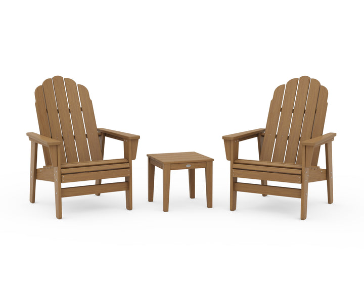 POLYWOOD® 3-Piece Vineyard Grand Upright Adirondack Set