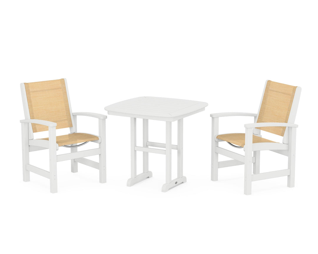 POLYWOOD® Coastal 3-Piece Dining Set