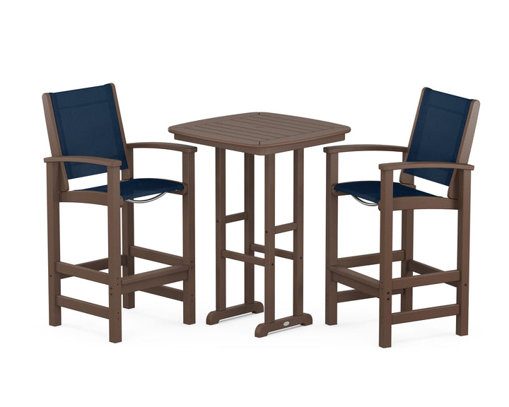 POLYWOOD® Coastal 3-Piece Bar Set