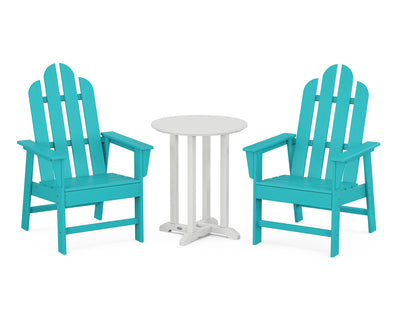 Long Island 3-Piece Round Bistro Dining Set