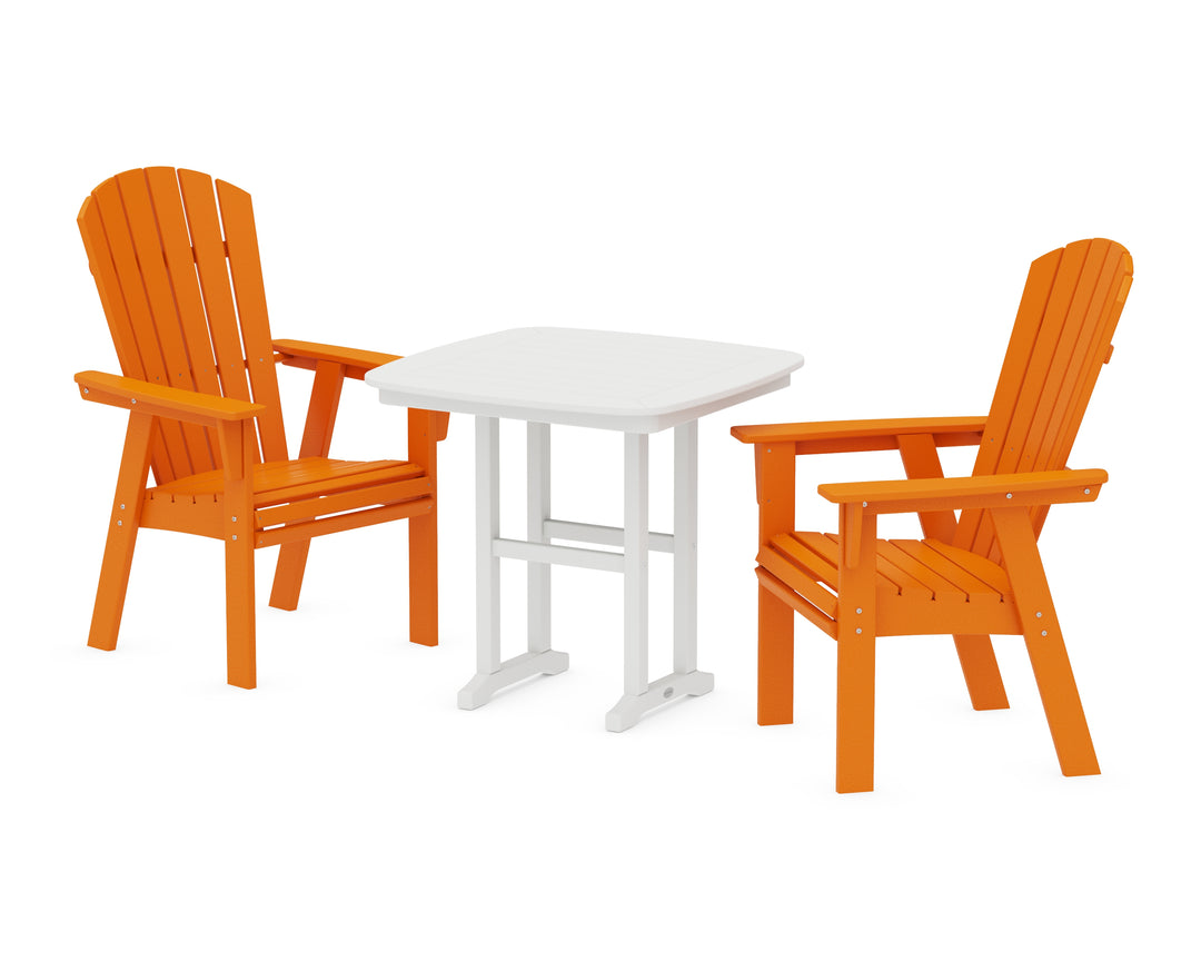 POLYWOOD® Nautical Adirondack 3-Piece Dining Set