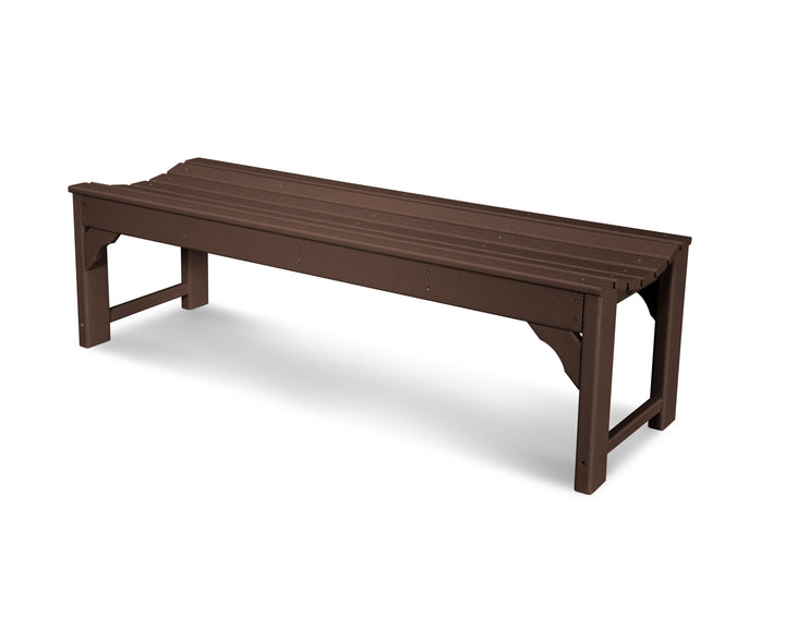 POLYWOOD® Traditional Garden 60" Backless Bench