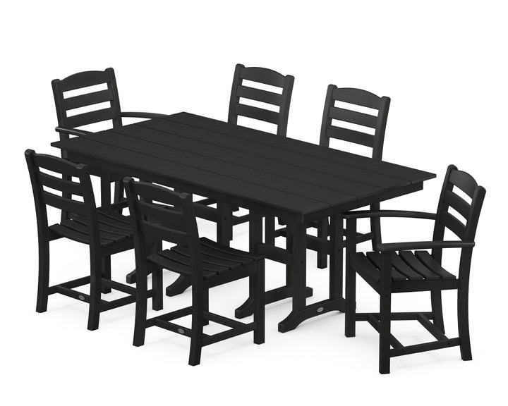 POLYWOOD® La Casa Café 7-Piece Farmhouse Dining Set
