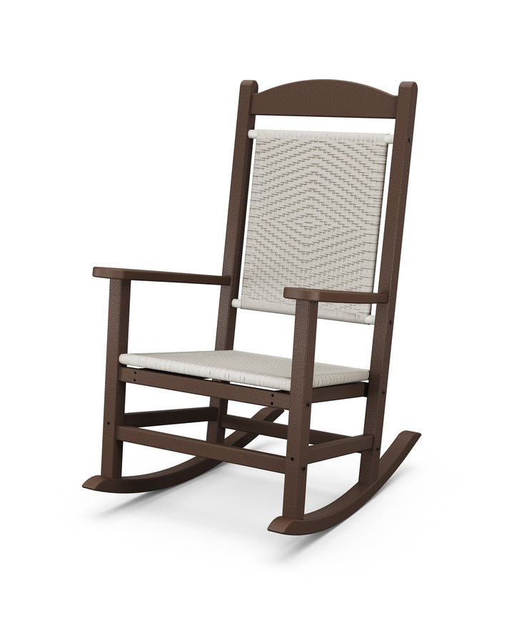 POLYWOOD® Presidential Woven Rocking Chair