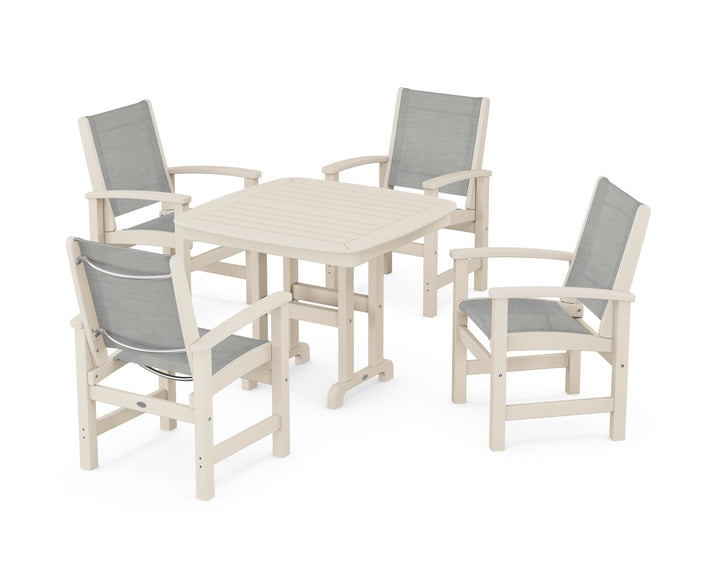 POLYWOOD® Coastal 5-Piece Dining Set