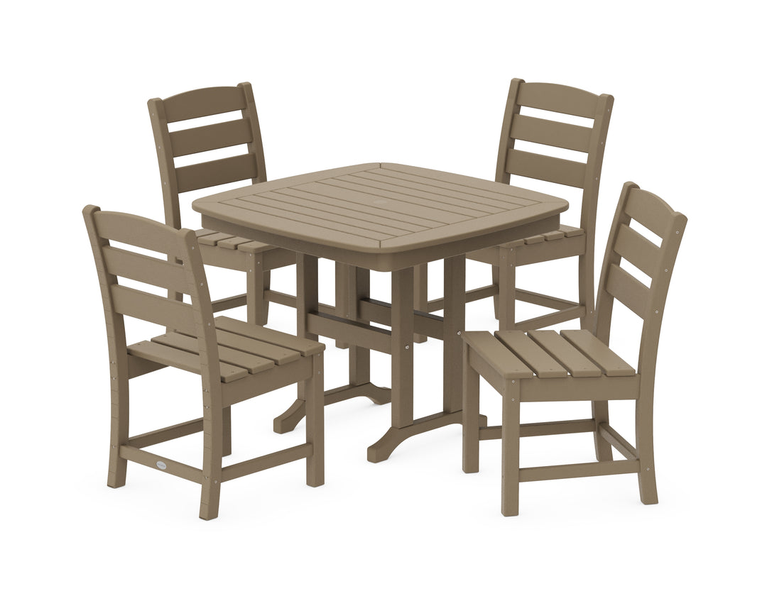 POLYWOOD® Lakeside 5-Piece Side Chair Dining Set