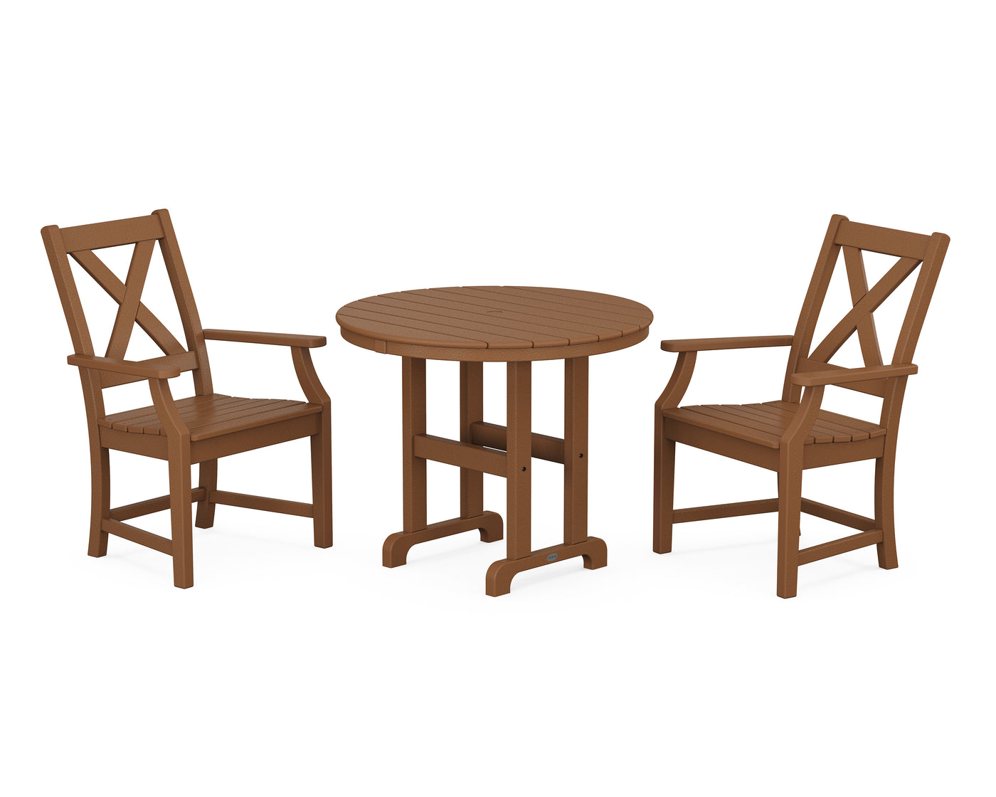 Braxton 3-Piece Round Dining Set