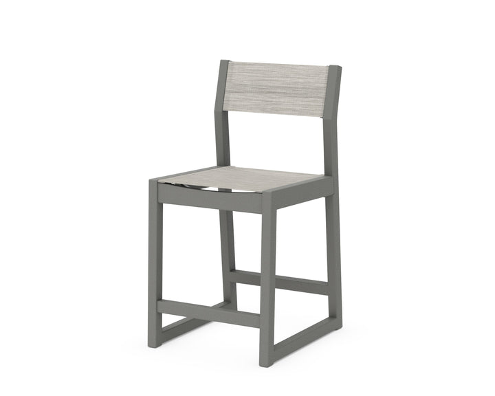 POLYWOOD® EDGE Sling Counter Side Chair