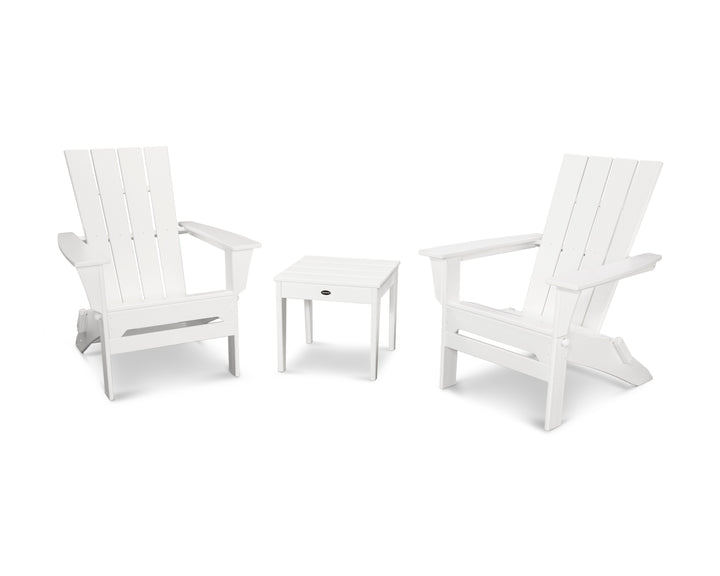 POLYWOOD® Quattro Folding Chair 3-Piece Adirondack Set