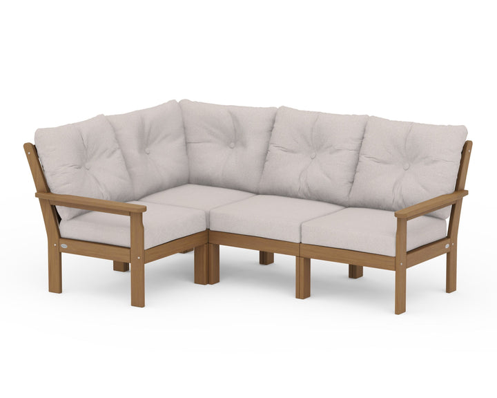 POLYWOOD® Vineyard 4-Piece Sectional