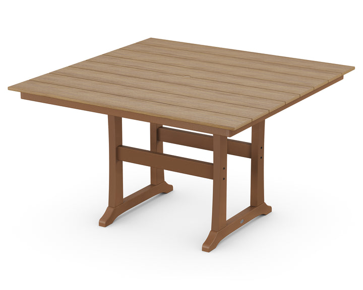 POLYWOOD® Farmhouse Trestle 59" Counter Table