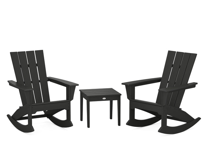 POLYWOOD® Quattro 3-Piece Rocker Set
