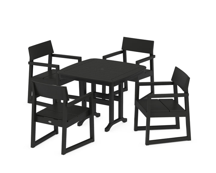 POLYWOOD® EDGE 5-Piece Dining Set
