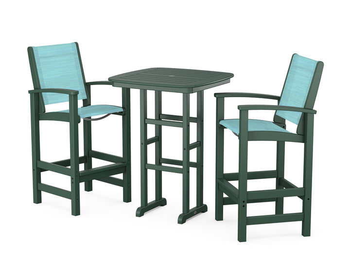 POLYWOOD® Coastal 3-Piece Bar Set