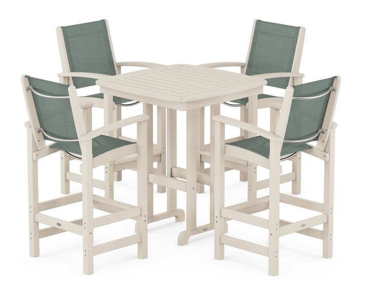 POLYWOOD® Coastal 5-Piece Bar Set