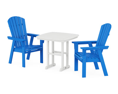 Nautical Adirondack 3-Piece Dining Set