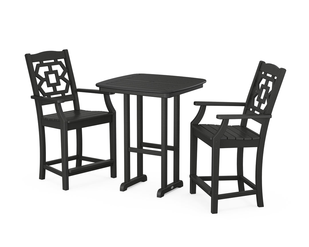 Martha Stewart by POLYWOOD® Chinoiserie 3-Piece Counter Set