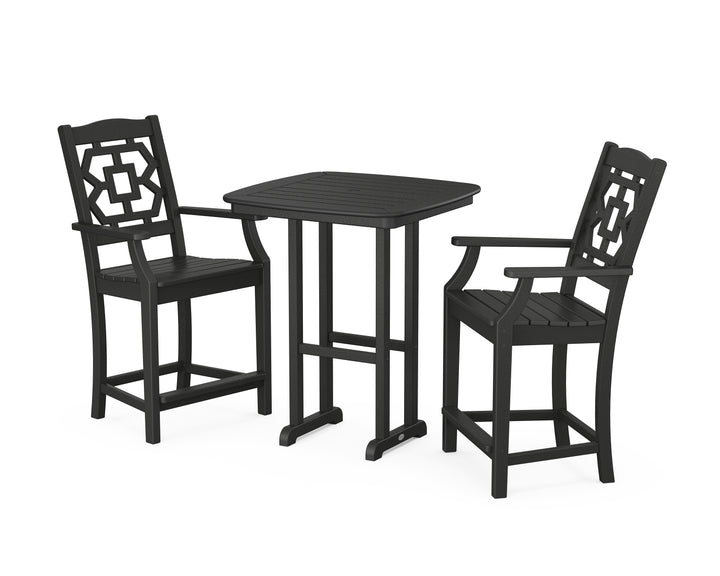 Martha Stewart by POLYWOOD® Chinoiserie 3-Piece Counter Set