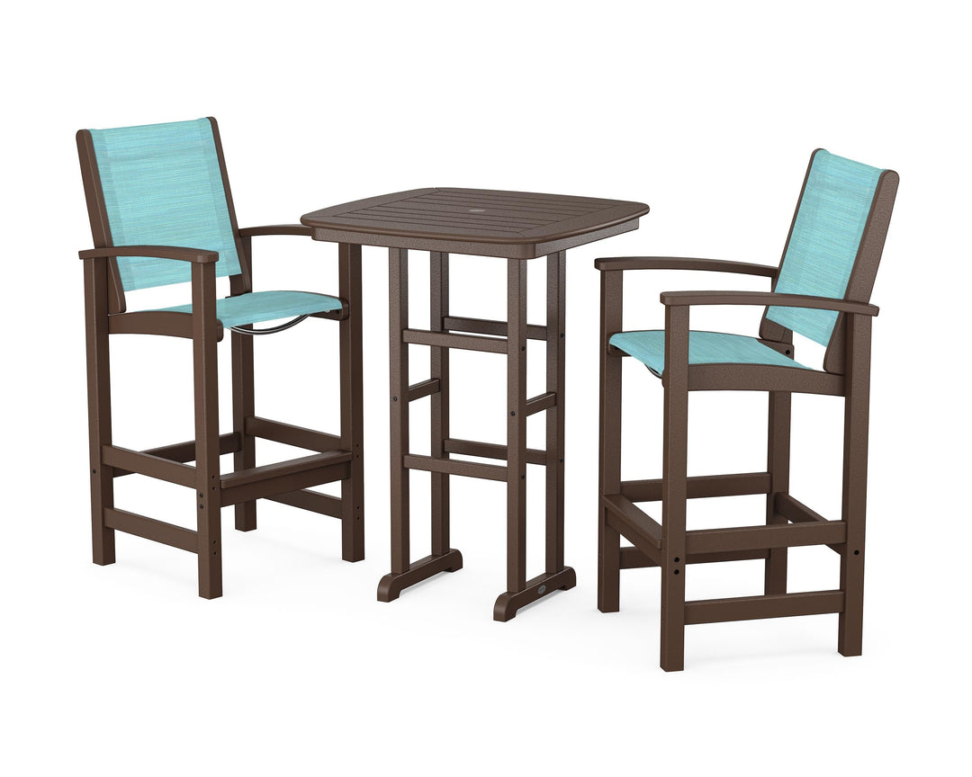 POLYWOOD® Coastal 3-Piece Bar Set