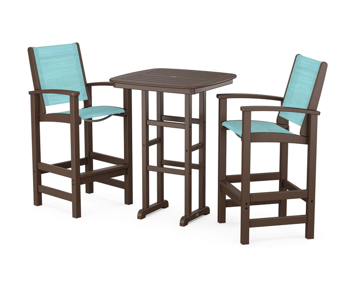 POLYWOOD® Coastal 3-Piece Bar Set