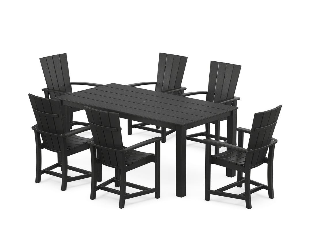 POLYWOOD® Quattro 7-Piece Parsons Dining Set