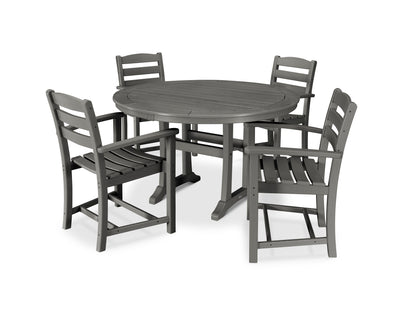 La Casa CafŽ 5-Piece Arm Chair Dining Set