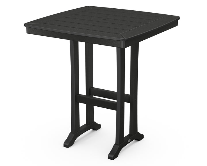 POLYWOOD® Nautical Trestle 37" Bar Table