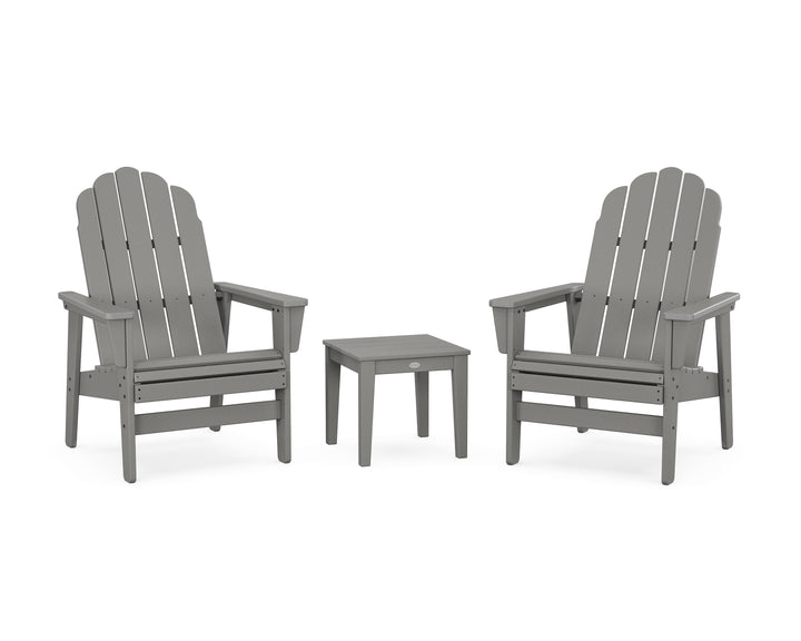 POLYWOOD® 3-Piece Vineyard Grand Upright Adirondack Set