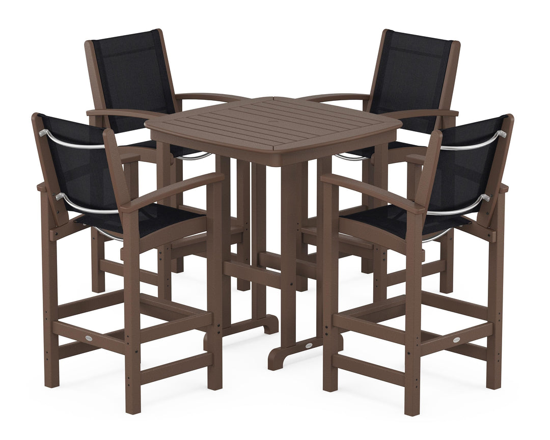 POLYWOOD® Coastal 5-Piece Bar Set
