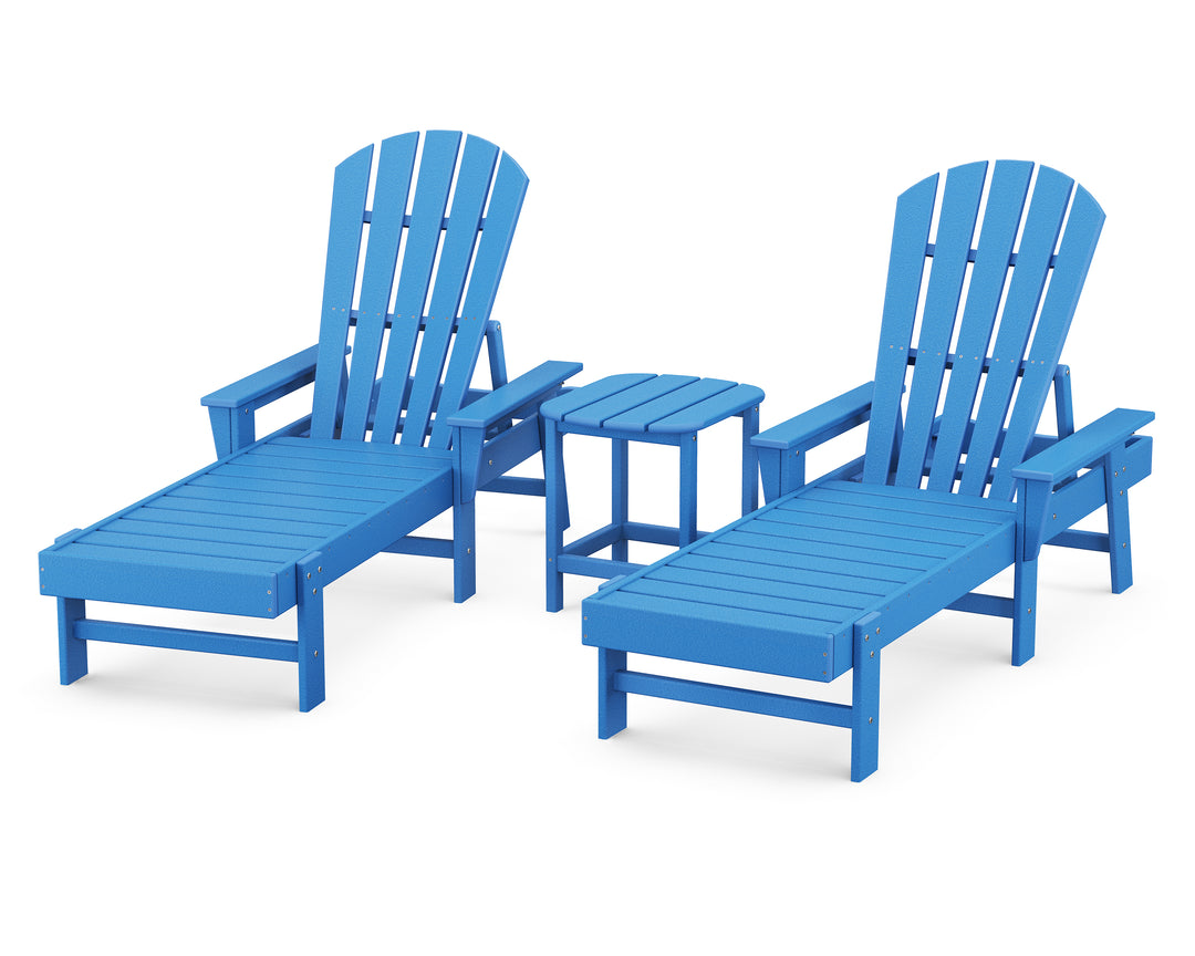POLYWOOD® South Beach Chaise 3-Piece Set