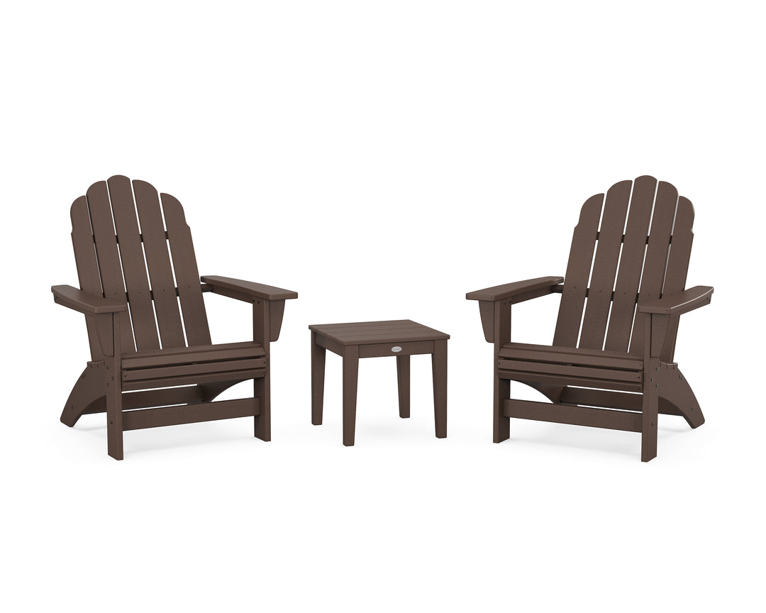 POLYWOOD® 3-Piece Vineyard Grand Adirondack Set