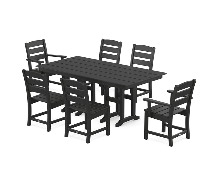 POLYWOOD® Lakeside 7-Piece Farmhouse Dining Set