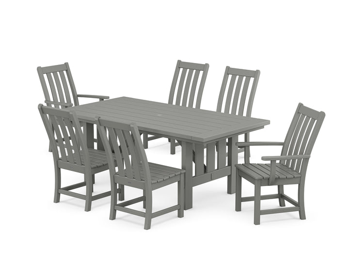 POLYWOOD® Vineyard 7-Piece Dining Set with Mission Table