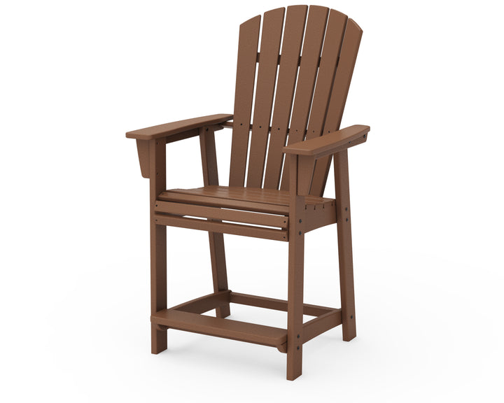 POLYWOOD® Nautical Curveback Adirondack Counter Chair
