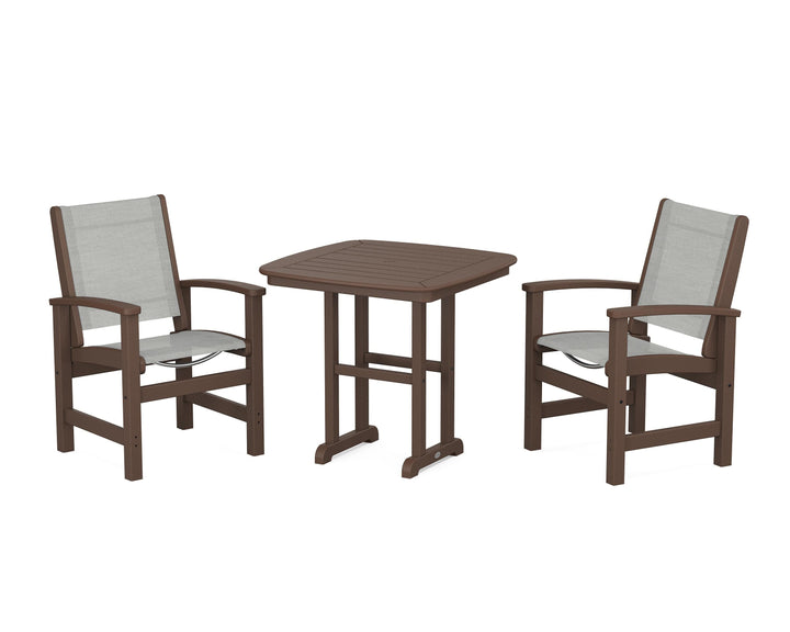 POLYWOOD® Coastal 3-Piece Dining Set