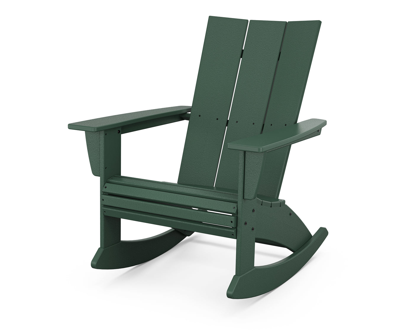 Modern Curveback Adirondack Rocking Chair