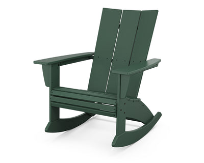Modern Curveback Adirondack Rocking Chair