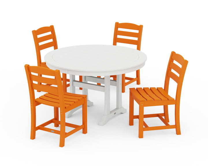 POLYWOOD® La Casa Café 5-Piece Side Chair Dining Set