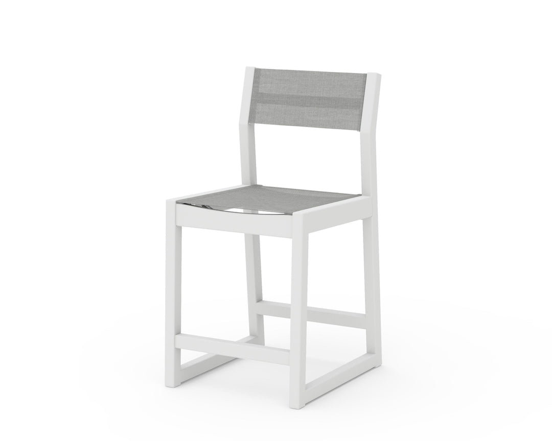 POLYWOOD® EDGE Sling Counter Side Chair