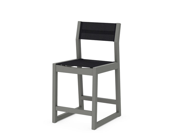 POLYWOOD® EDGE Sling Counter Side Chair