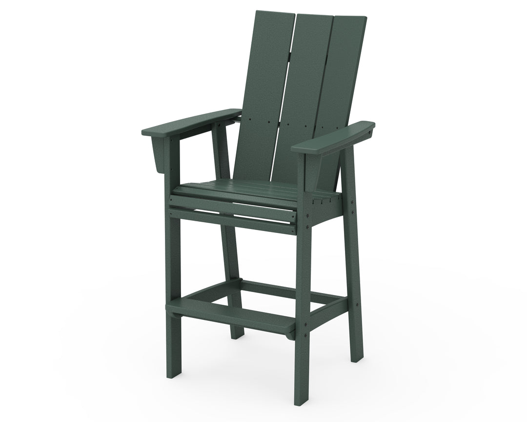 POLYWOOD® Modern Curveback Adirondack Bar Chair