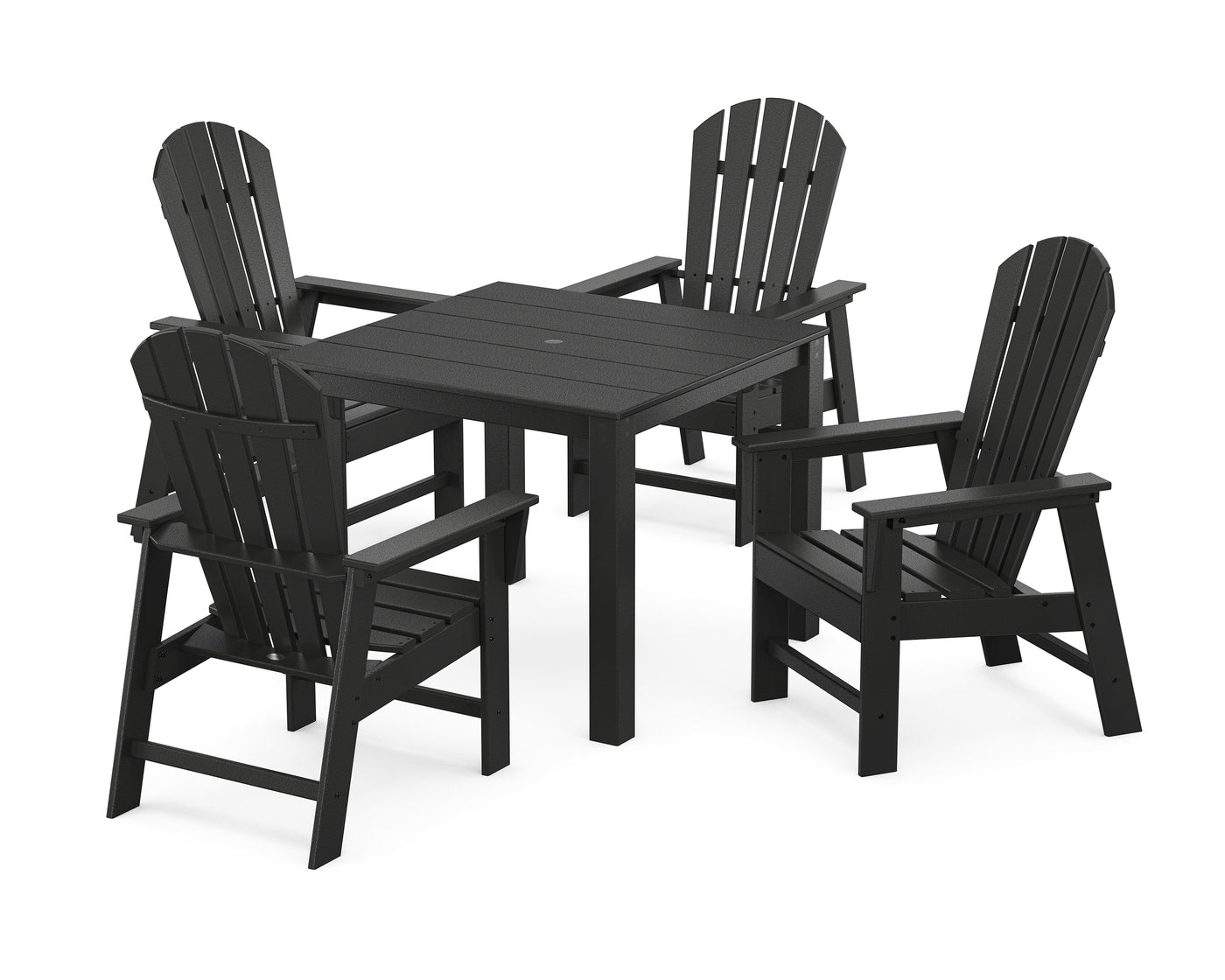 South Beach Coast 5-Piece Parsons Dining Set