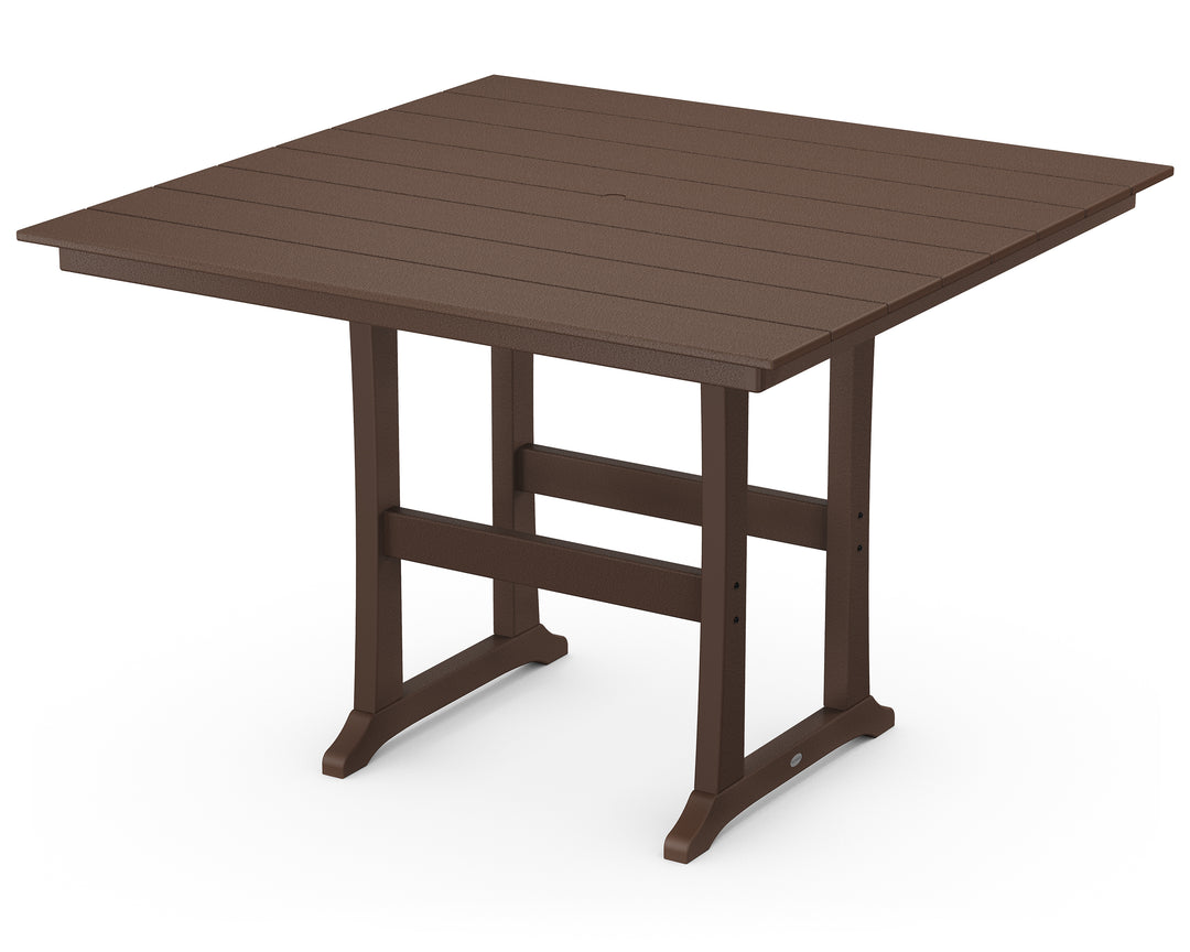 POLYWOOD® Farmhouse Trestle 59" Bar Table