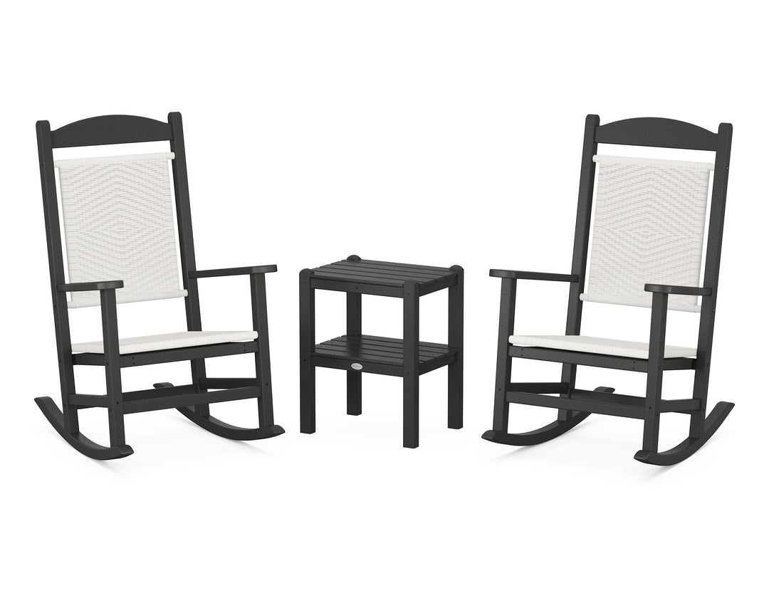 POLYWOOD® Presidential Woven Rocker 3-Piece Set
