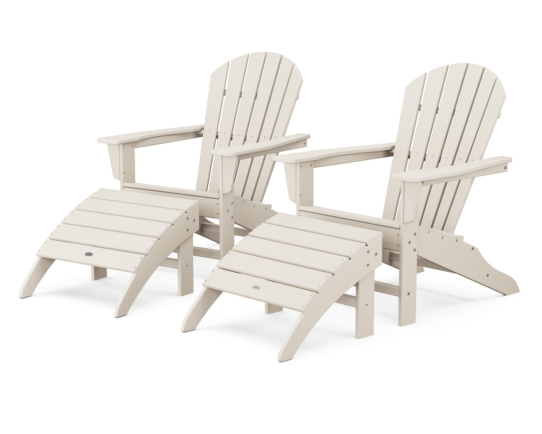 POLYWOOD® South Beach 4-Piece Adirondack Set