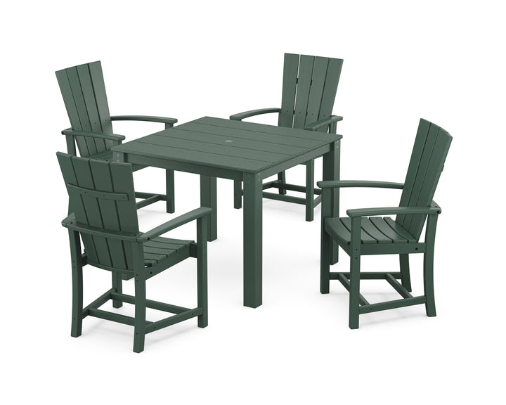 POLYWOOD® Quattro 5-Piece Parsons Dining Set