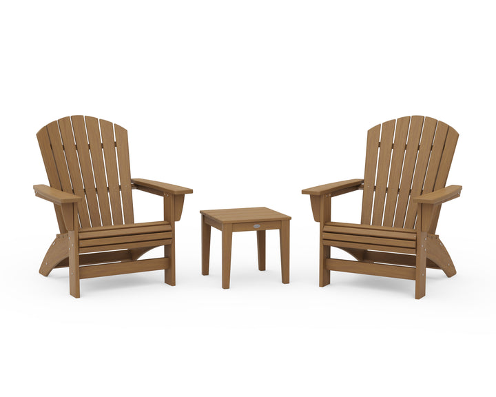 POLYWOOD® 3-Piece Nautical Grand Adirondack Set