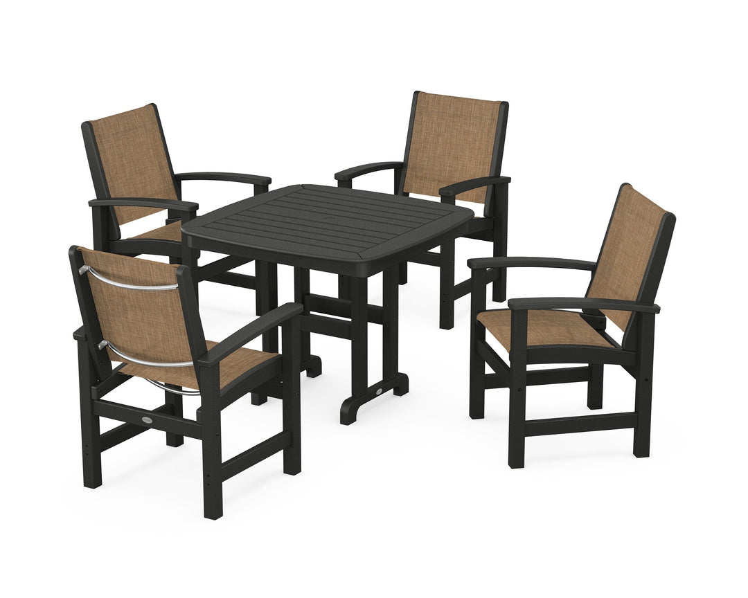 POLYWOOD® Coastal 5-Piece Dining Set