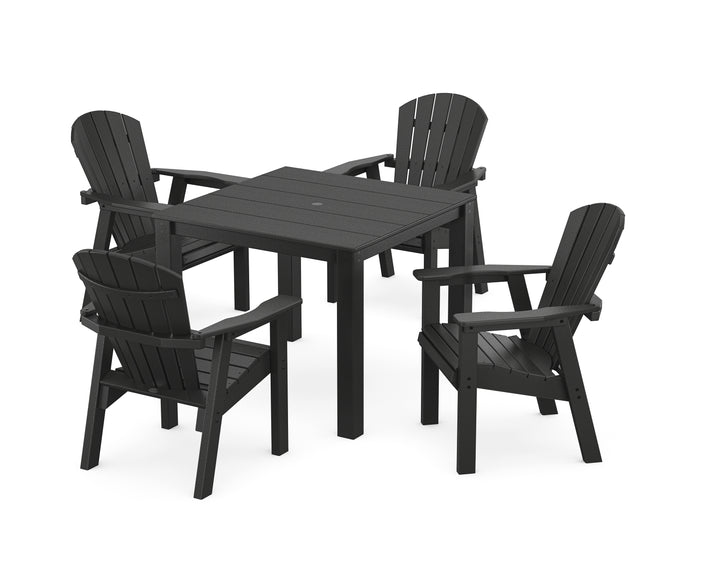 POLYWOOD® Seashell Coast 5-Piece Parsons Dining Set