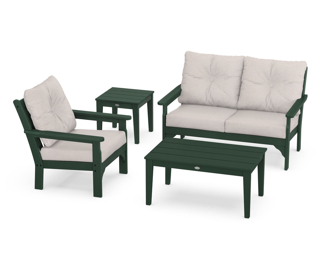 POLYWOOD® Vineyard 4-Piece Deep Seating Set